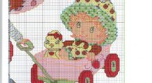 Graficos de Punto de Cruz: Frutillitas