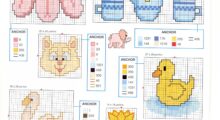 Graficos de Punto de Cruz para Bebes