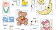 Graficos de Punto de Cruz para Bebes