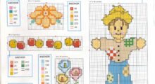 Graficos de Punto de Cruz para Bebes