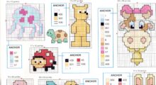Graficos de Punto de Cruz para Bebes