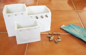 DIY Como hacer macetas de arcilla o fimo